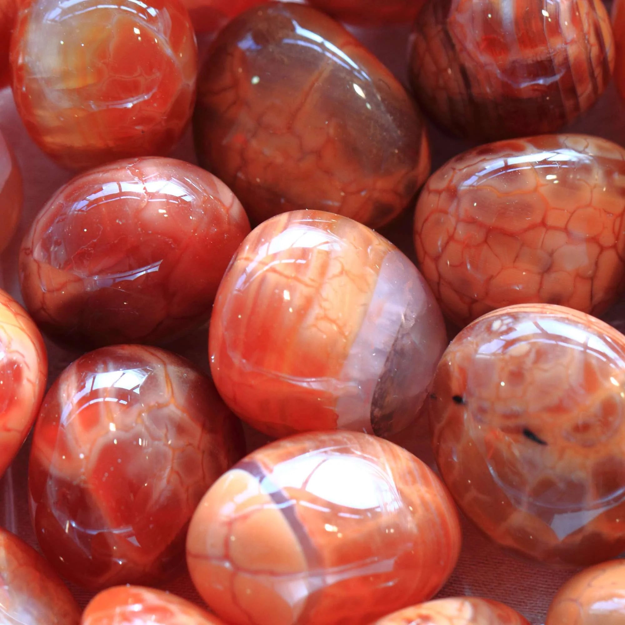 ❤️ Agate rouge