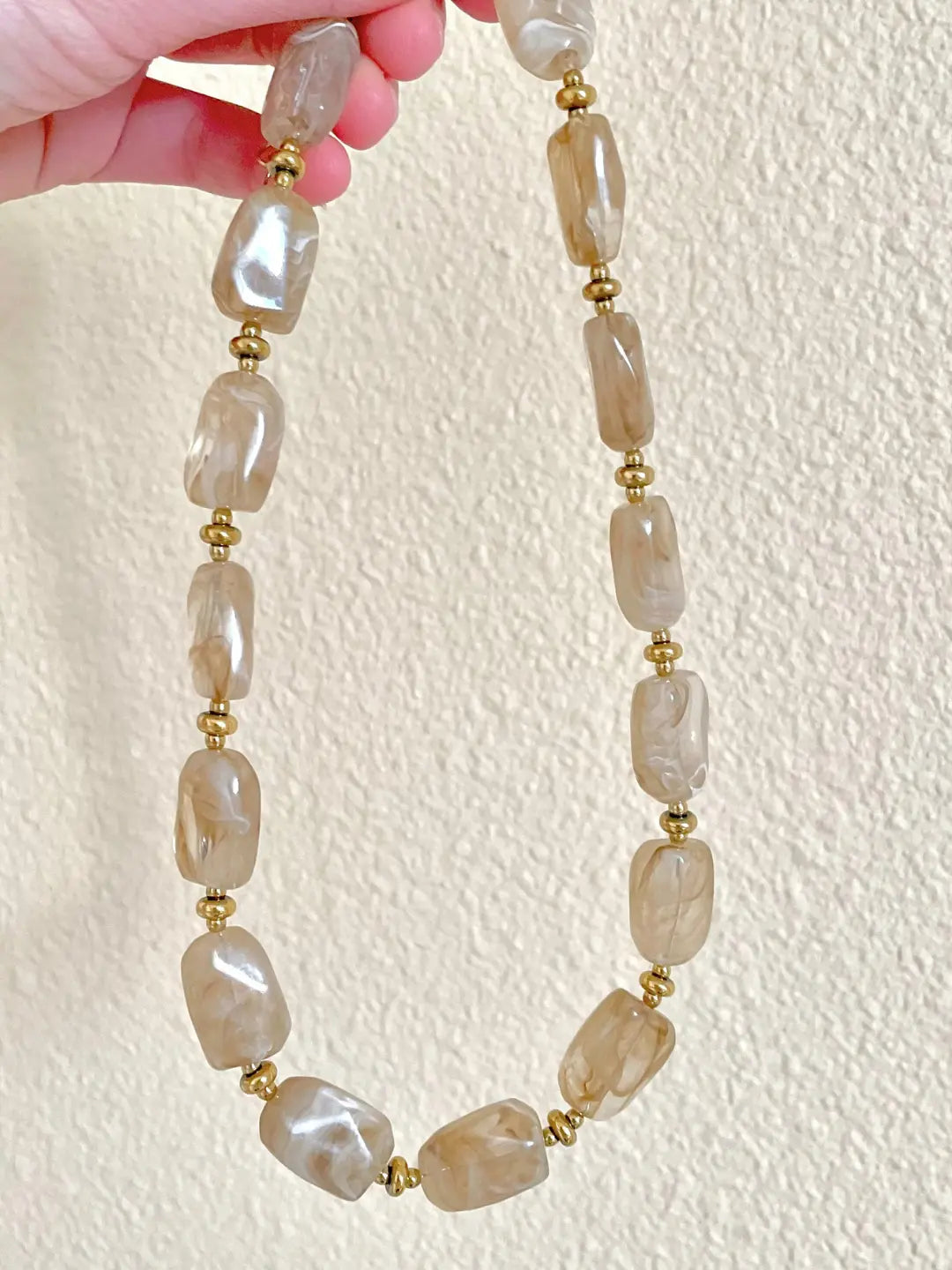 Collier Sofia - Perles en résine