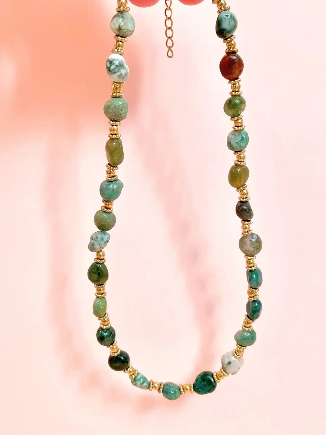 Collier BALI - Agate Indienne